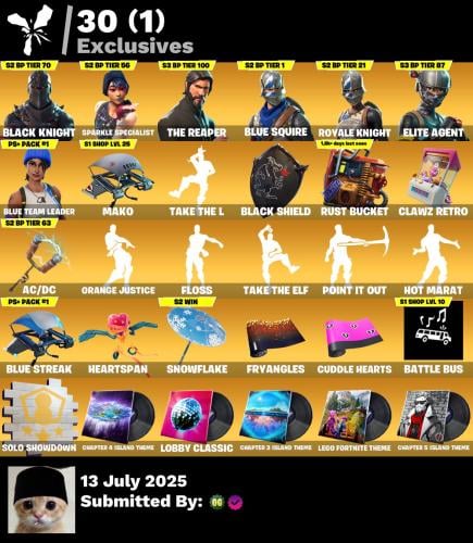 حساب فورتنايت شيطون وسيزن3 اساسي