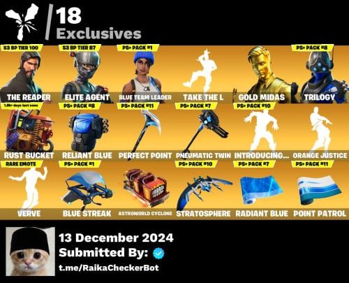 حساب فورتنايت 62skin سيزن٣كامل