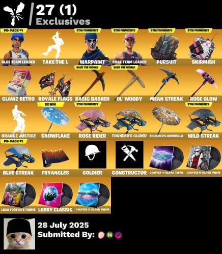 حساب فورتنايت طور الزومبي القديم و2k فيبوكس اساسي