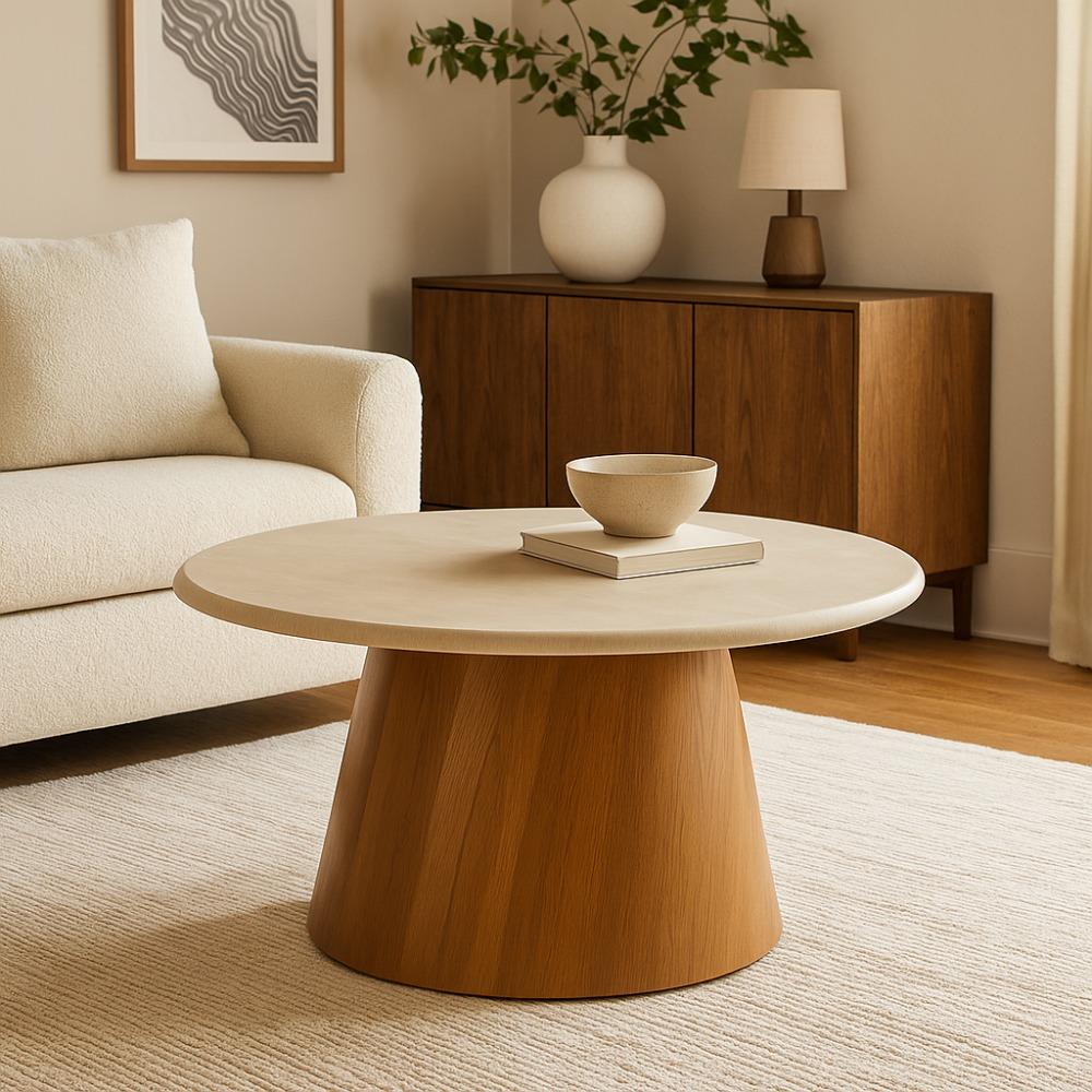 طاولة قهوة دائرية