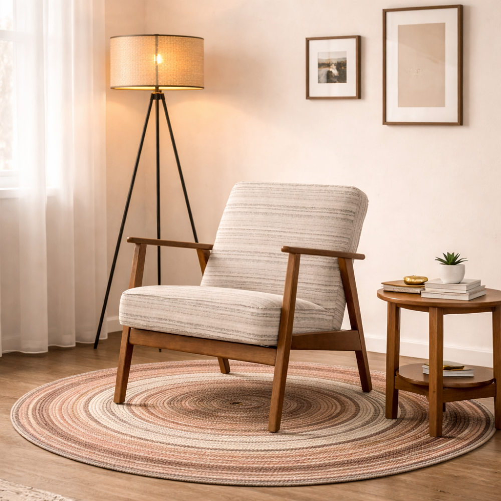 كرسي مفرد قماش