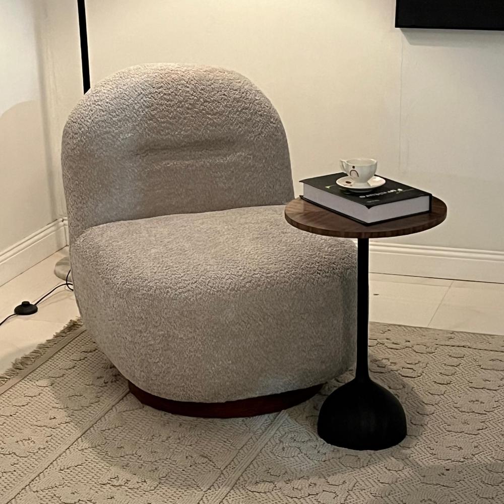 كرسي  بوكليه دوار بشكل انيق