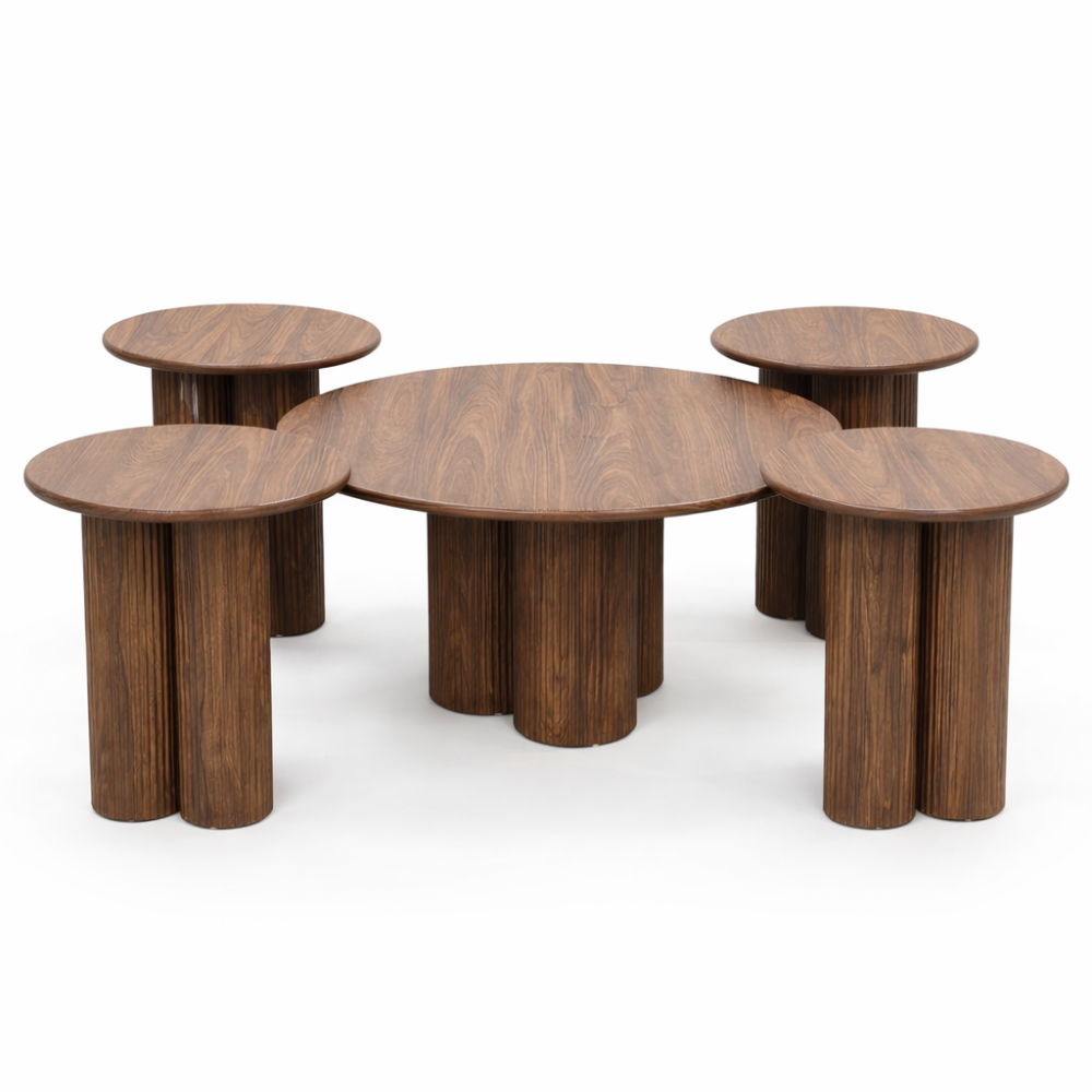 طقم طاولات ريفيرا – (Riviera Table Set (4+1