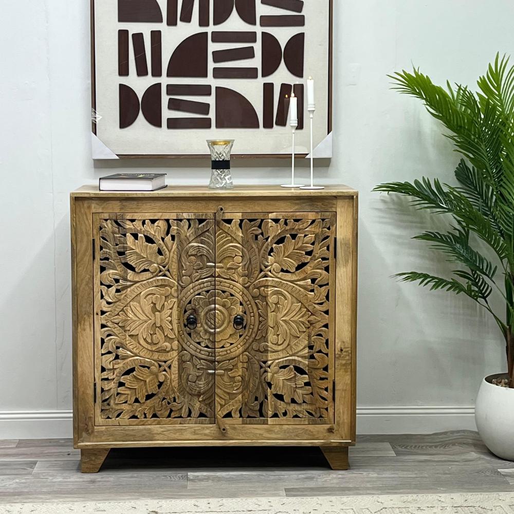 مدخل خشب طبيعي حفر 2 ابواب