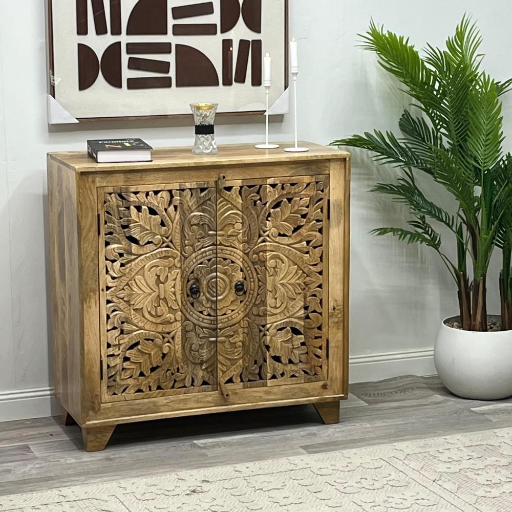 مدخل خشب طبيعي حفر 2 ابواب