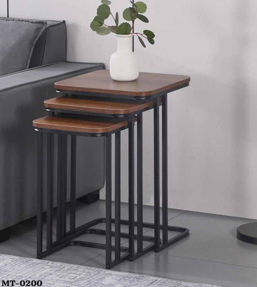 طقم طاولات جانبية 3حبه