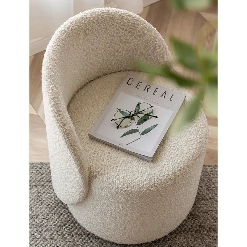 كرسي بوكليه ابيض