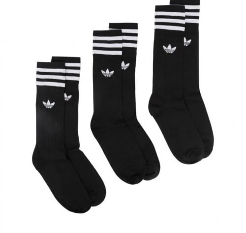 جوارب اديداس اسود - adidas socks black