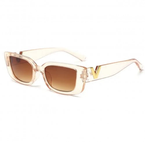 نظاره عصريه بيج - modern glasses beige