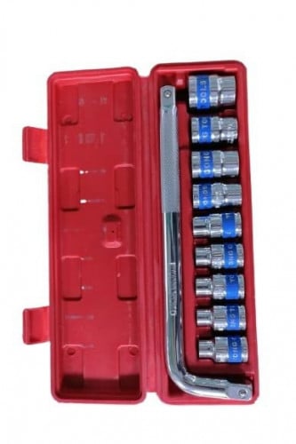 طقم حبوب 10 قطع يد عاديHANDALE SOCKET SET 10PCH L