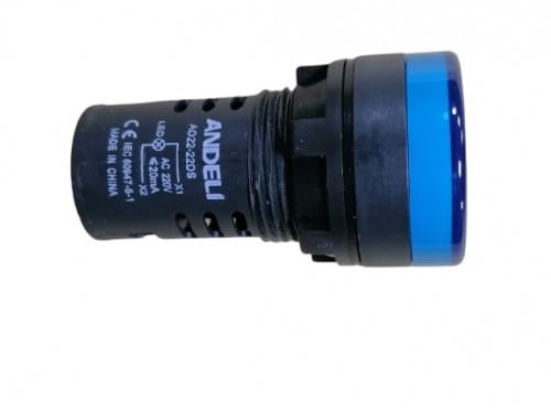 لمبة اشارة ازرق