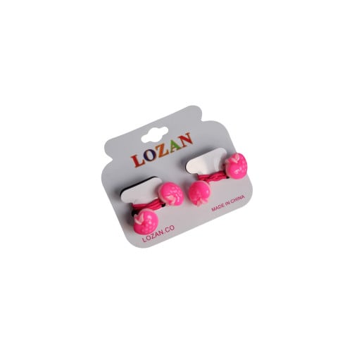 ربطات شعر على شكل فراولة