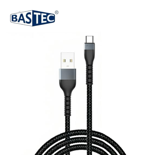 BASTEC- كيبل تايب سي USB قماش- اسود - م/BC033 مارك...