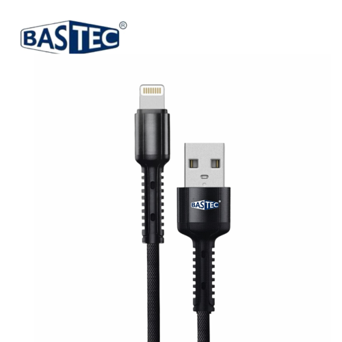 BASTEC- كيبل ايفون USB قماش 1 متر م/BC014 ماركة با...