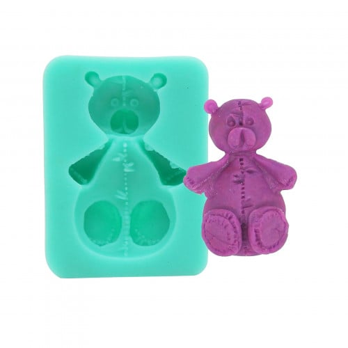 سيليكون دبدوب جالس 6.5*5.5 سم