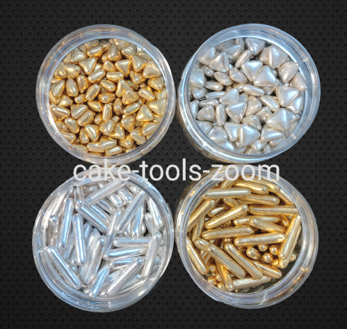 مجموعة مثلثات / رودس ذهبي فضي