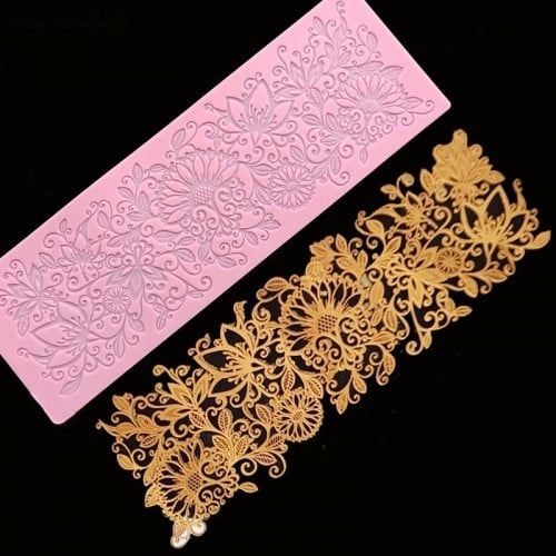 سيليكون زخرفة دانتيل 1