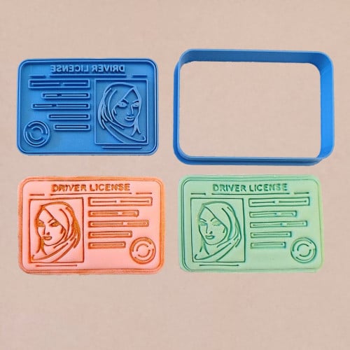 ختم رخصة القيادة 8*5 سم