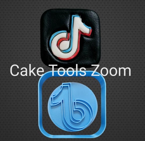 قطاعة و ختم لوجو تيك توك