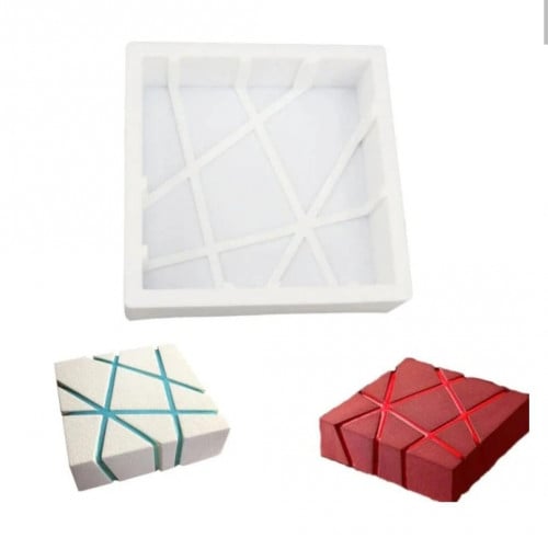 قالب موس كيك شوكولا دايجونال