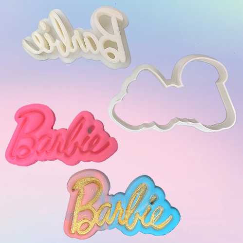 قطاعة و ختم كلمة Barbie