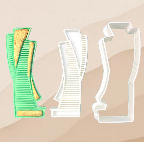 قطاعة وختم البرج المجدول 7*2 سم