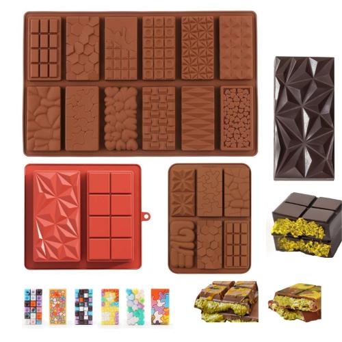 مجموعة 3 قوالب شوكولاته دبي