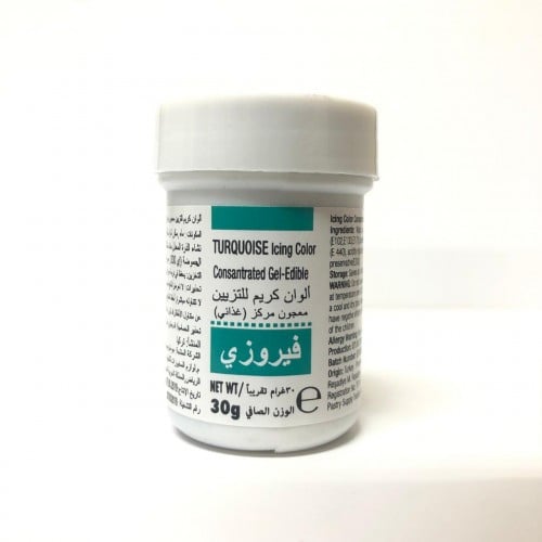 جل لون فيروزي