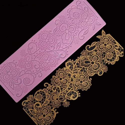 سيليكون زخرفة دانتيل 2