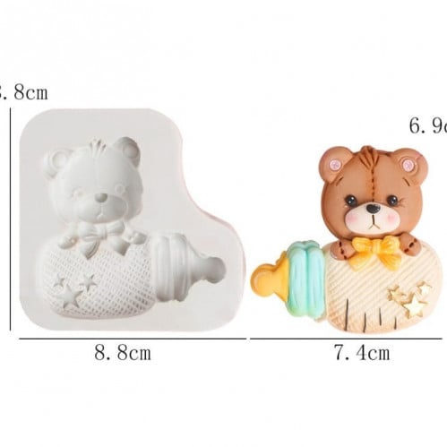 سليكون دبدوب مع رضاعة