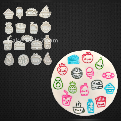 مجموعة اختام ميني منوع 17 شكل