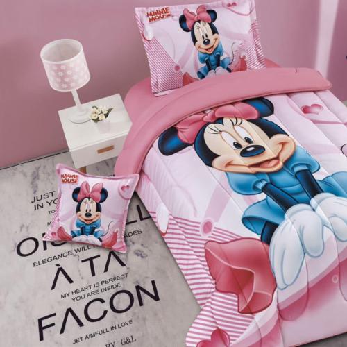 مفرش اطفال مفرد ونص 4 قطع