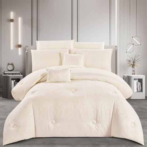 مفرش جاكار مزدوج 8 قطع