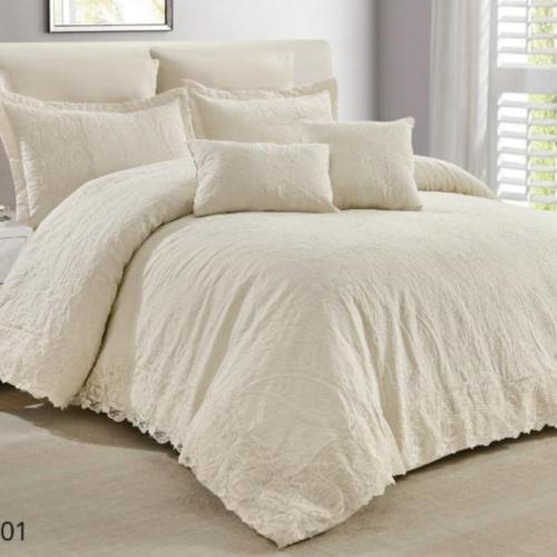 مفرش لانا مزدوج 7 قطع