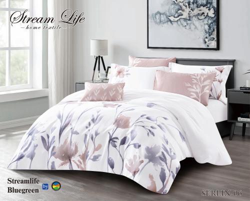 مفرش مشجر ديجيتال مزدوج 7 قطع