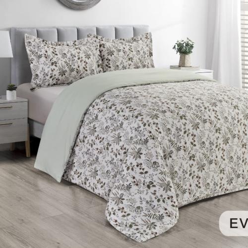 تلبيسة مفرش مزدوج 3 قطع