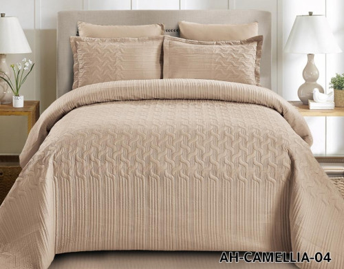 مفرش كاميليا مزدوج 6 قطع