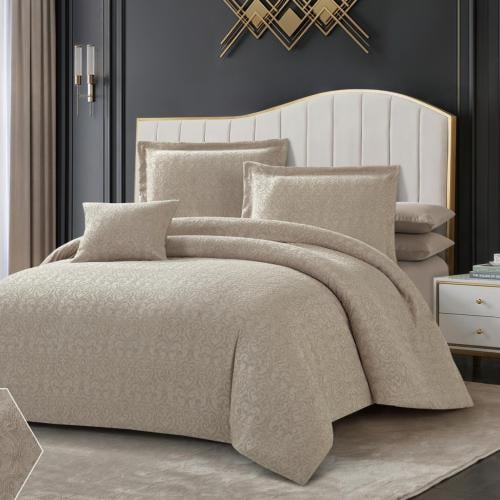 مفرش جاكار ميرا مزدوج 6 قطع