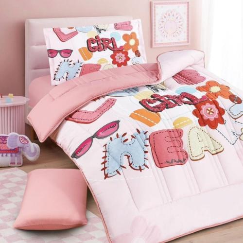 مفرش اطفال مفردونص 4 قطع