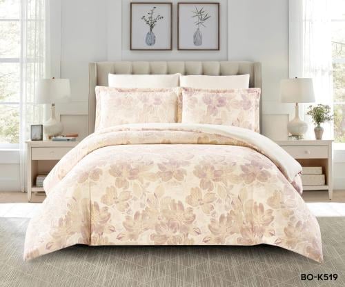 مفرش مخمل شتوي العلا مزدوج 6 قطع