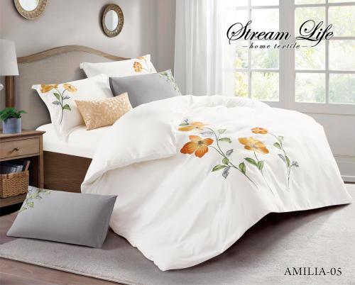 مفرش مطرز اميليا مزدوج 7 قطع