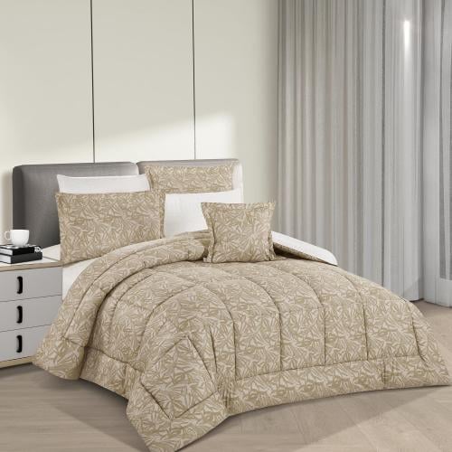 مفرش قطن تيجان مفردونص 5 قطع