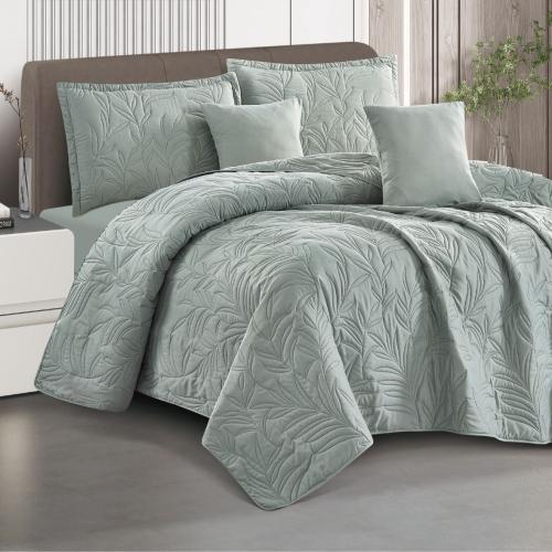 مفرش مضغوط مفرد ونص 4 قطع