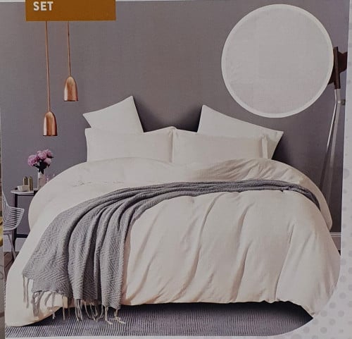 مفرش قطن برومس مزدوج 6 قطع