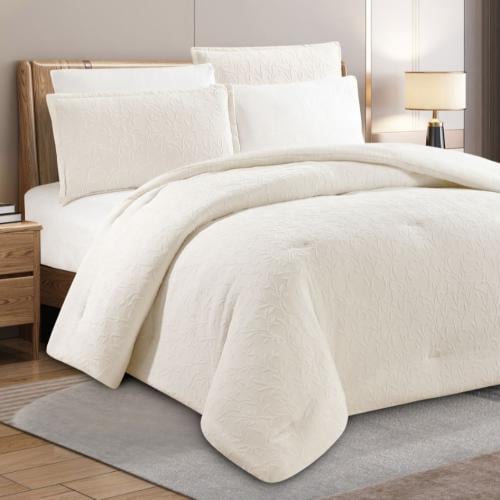 مفرش مخمل شتوي مزدوج 6 قطع