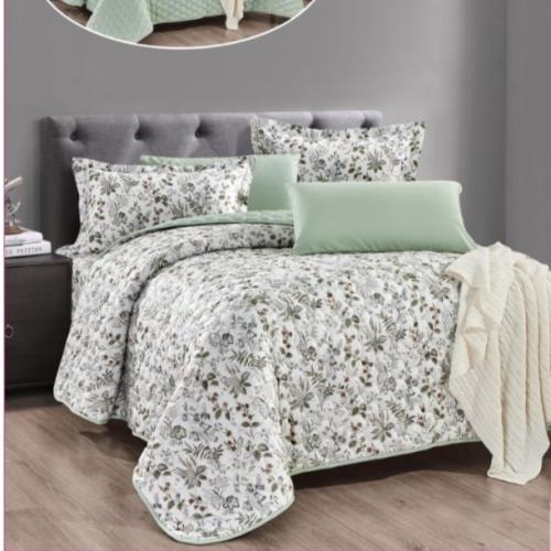 مفرش مضغوط 4 قطع مفرد ونص