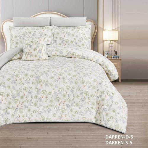 مفرش دارين مفرد ونص 4 قطع