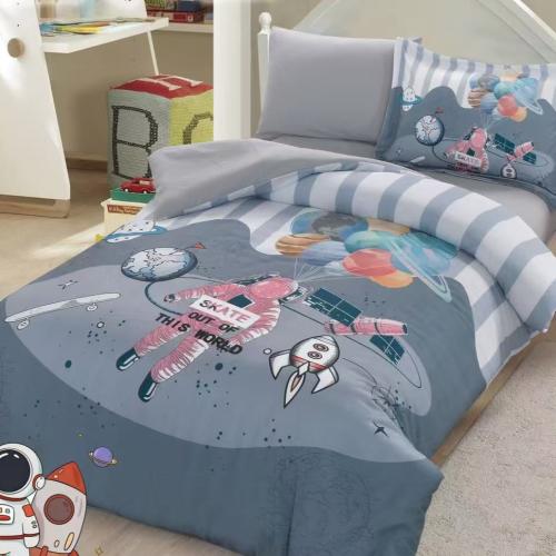 مفرش اطفال مفردونص 4 قطع