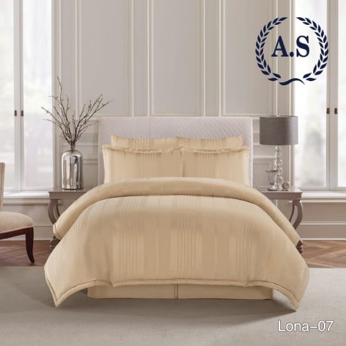 مفرش فندقي نفرين 6 قطع