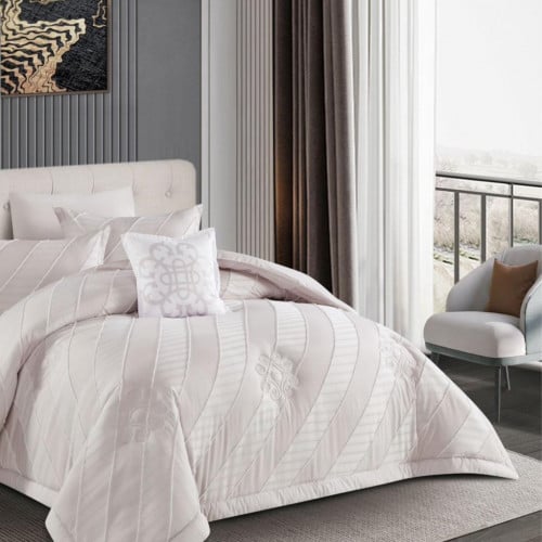 مفرش كارولين مزدوج 7 قطع